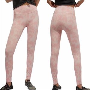 ALLFENIX Blush Tie Dye Leggings